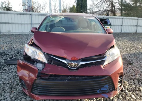 2020 Toyota Sienna Le from USA, damaged, VIN 5TDKZ3DC4LS051197
